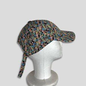 Wild Fable Baseball Hat Daisy Floral Pattern Adjustable Fit Cotton Multicolor OS